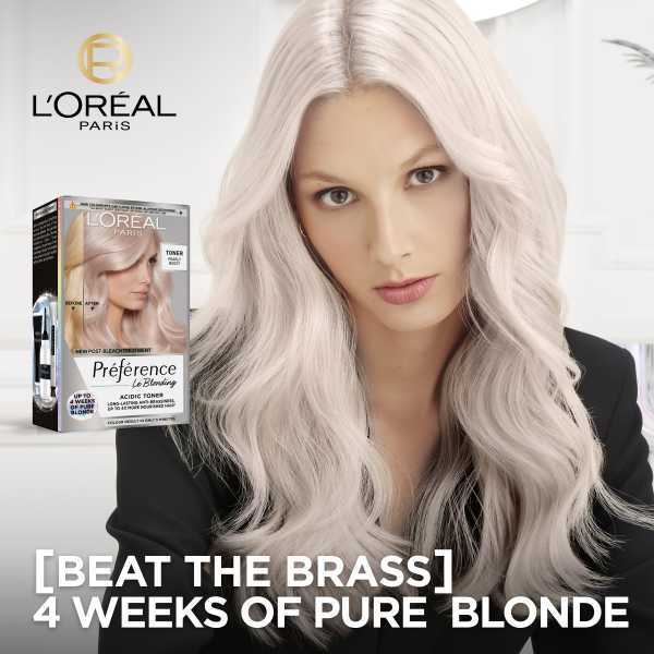 L'Oréal Paris Preference Le Blonding Acidic Toner Pearly Boost