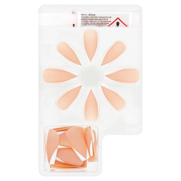 Superdrug Studio Fancy French False Nails White Tip