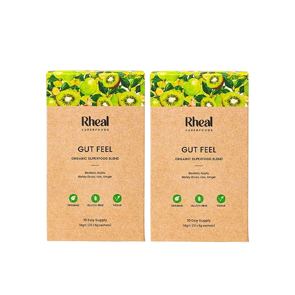 Rheal Superfoods Gut Feel 10 x 5G X2 Bundle