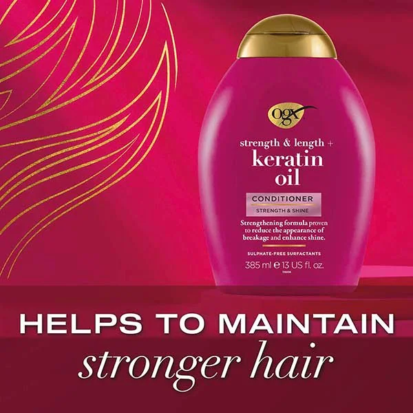 OGX Anti-Breakage+ Keratin Oil Conditioner 385ml