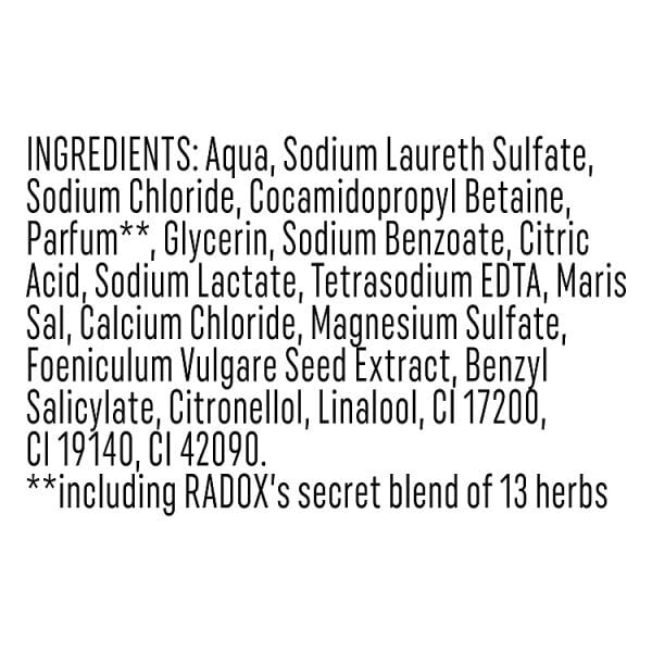 Radox Mineral Therapy Feel Awake 2-in-1 Shower Gel & Shampoo 450 ml