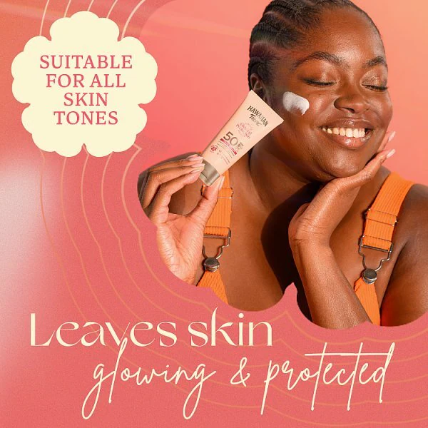 Hawaiian Tropic Glowing Protection Face Cream SPF50 50ml