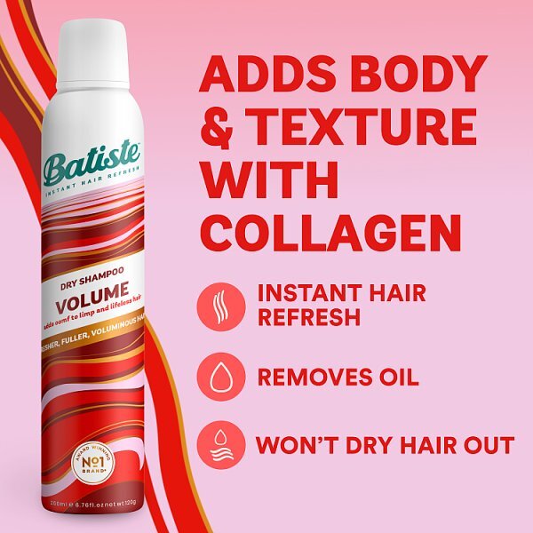 Batiste Instant Hair Refresh Dry Shampoo & Volume 200ml