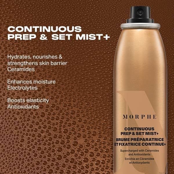 Morphe Mini Continuous Prep & Set Mist+