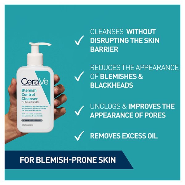 CeraVe Blemish Control Cleanser With Salicylic Acid 473Ml