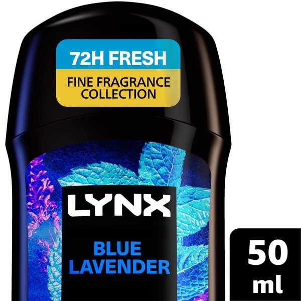 Lynx Fine Fragrance Collection Blue Lavender Deodorant Stick 50 ml