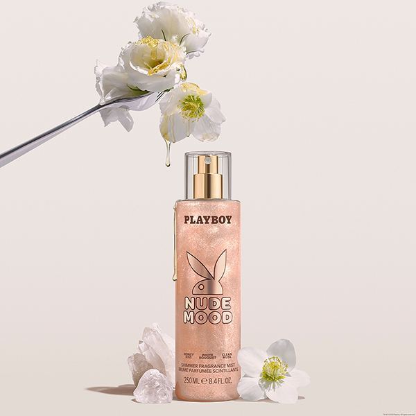 Playboy Nude Mood Shimmer Fragrance Mist 250Ml