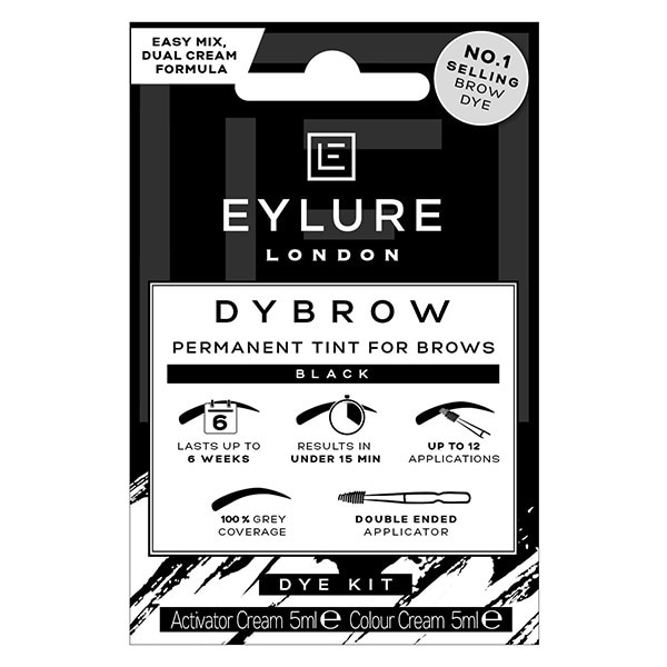 Eylure Dybrow - Black - Permanent Eyebrow Tint