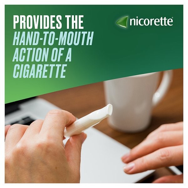 Nicorette 15mg Inhalator Nicotine Cartridges (Stop Smoking)