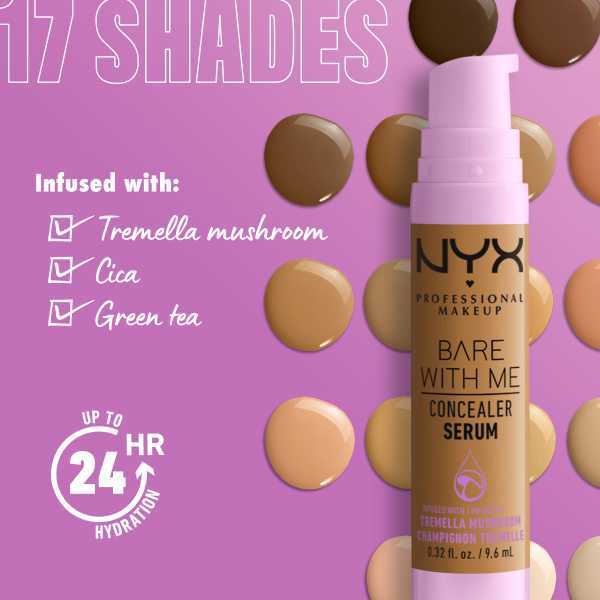 NYX Professional Makeup Bare With Me Concealer Serum - Deep