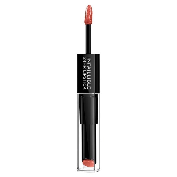 L'Oréal Paris Infallible 24HR 2 Step Lipstick 404 Corail Constant