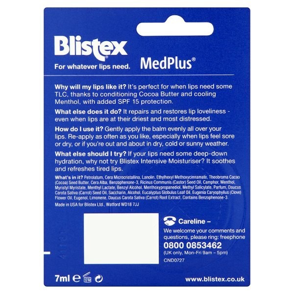 Blistex MedPlus 7ml
