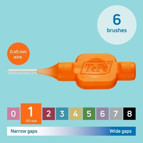 TePe Interdental Brush ISO Size 1