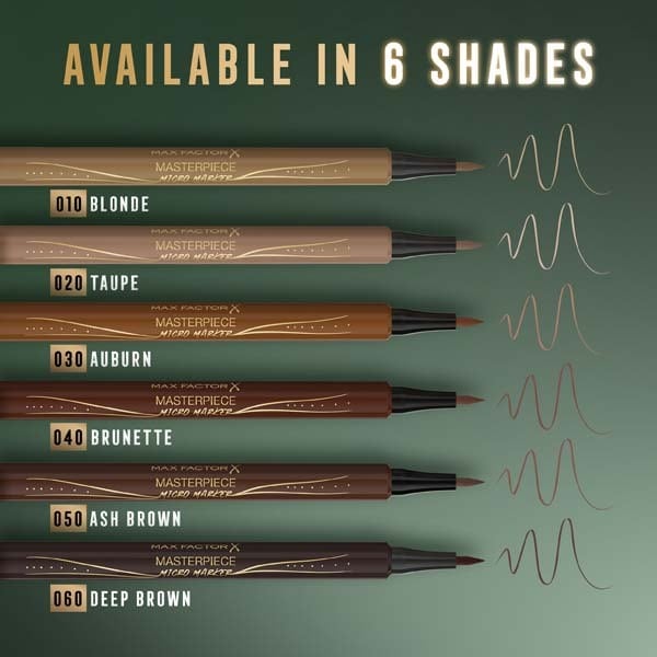 Max Factor Masterpiece Micro Marker Eyebrow Pen Brunette