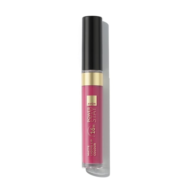 Avon Power Stay 16-Hour Liquid Lip Colour Relentless Rose