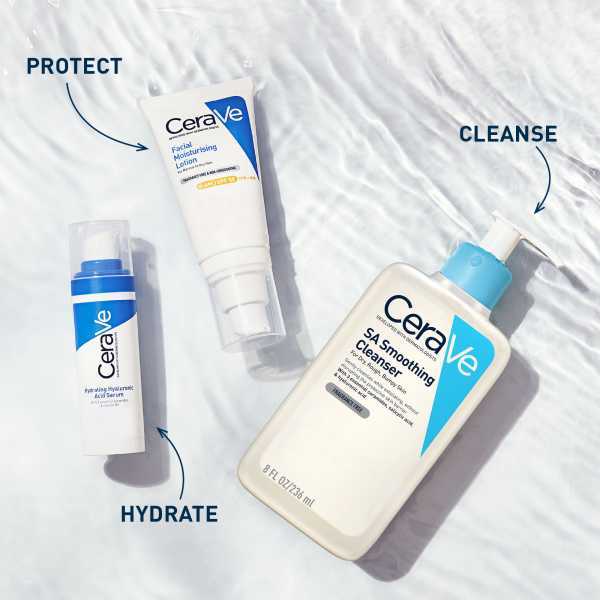 CeraVe SA Smoothing Cleanser with Salicylic Acid for dry Skin 236ml