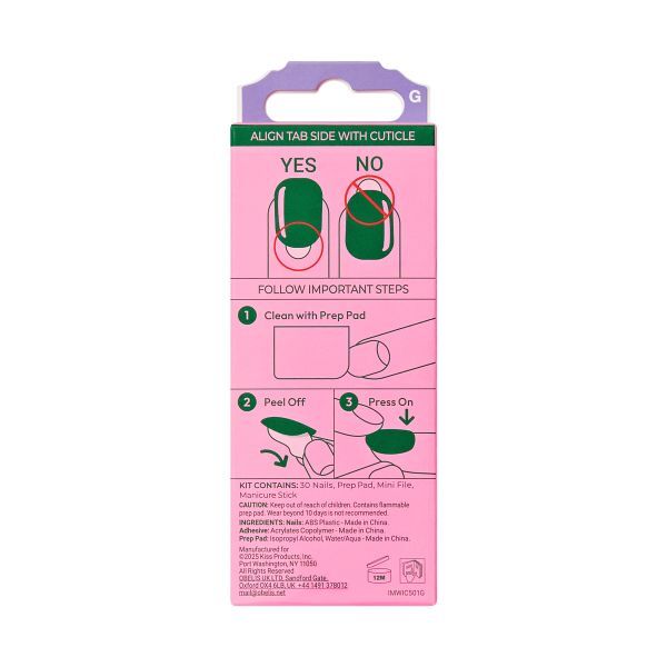 Wicked x Kiss Nails Impress - Shouldn't This Be Pinker