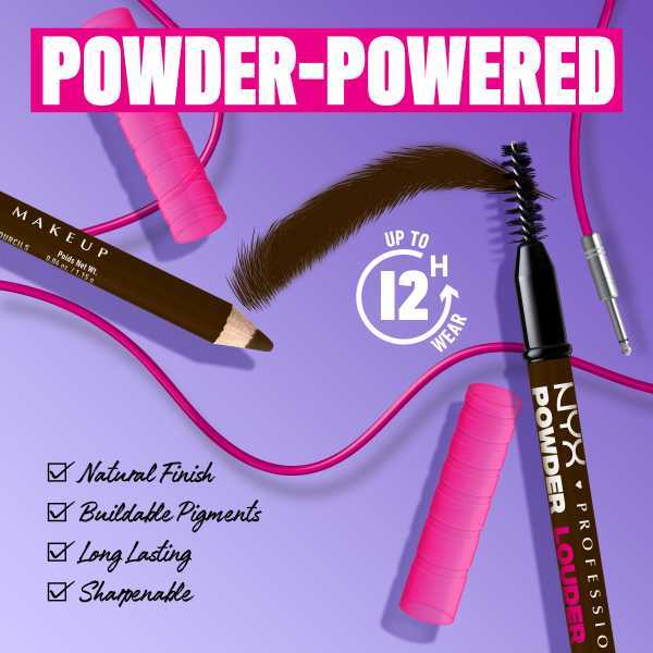 NYX Professional Makeup Powder Louder Brow Pencil 06