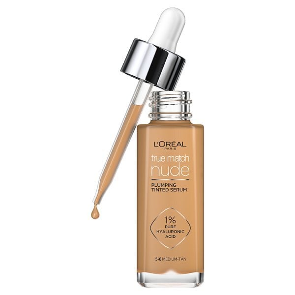 L'Oréal Paris True Match Nude Tinted Serum 5-6 Medium-Tan