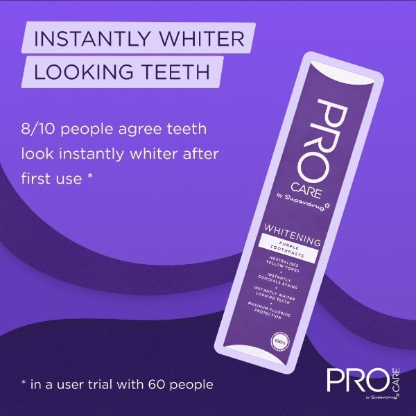 Superdrug ProCare Purple Toothpaste 25ml