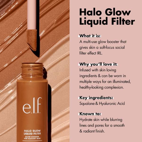 e.l.f. Halo Glow Liquid Filter Highlighter 00 Fair