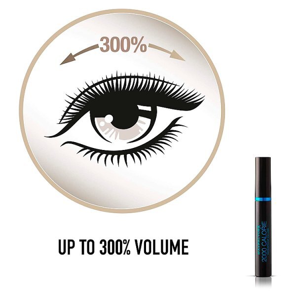 Max Factor 2000 Calorie Waterproof Mascara Black