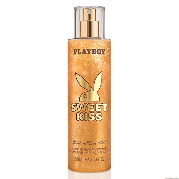 Playboy Sweet Kiss Shimmer Fragrance Mist 250Ml