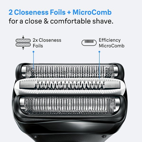 Braun Series 3+ Electric Shaver For Men, 3040S