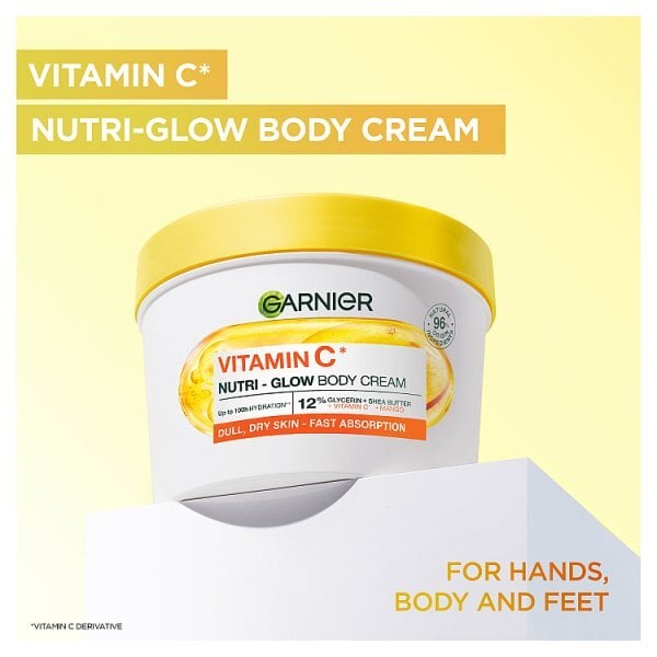 Garnier Body Superfood, Body Cream, Vitamin C & Mango, 380Ml