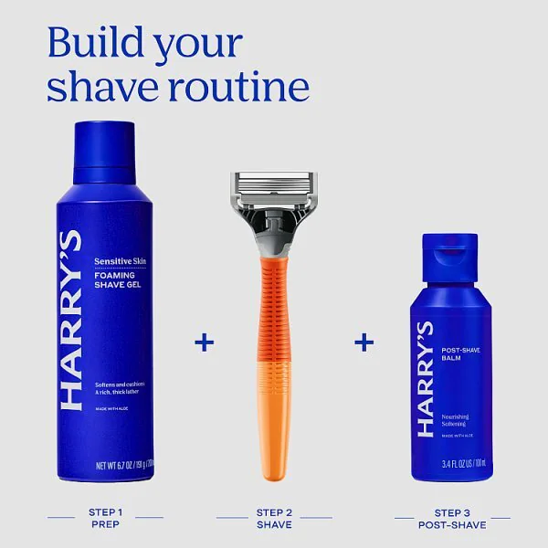 Harry's Truman Razor + Blade - Bright Orange