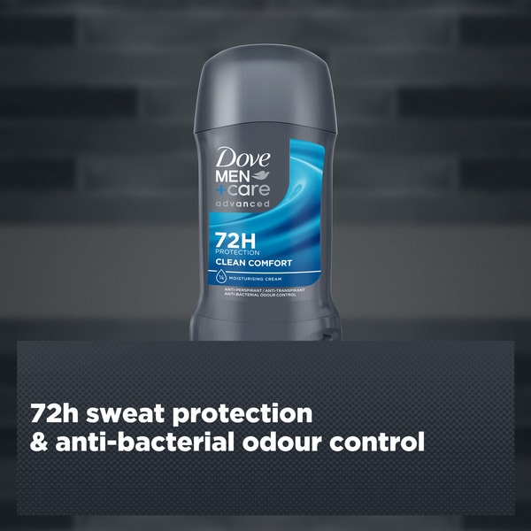 Dove Men+Care Advanced Clean Comfort Anti-Perspirant Stick 50 ml