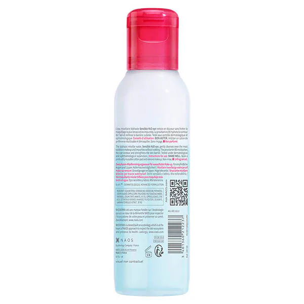 Bioderma Sensibio H2O eye waterproof micellar makeup remover