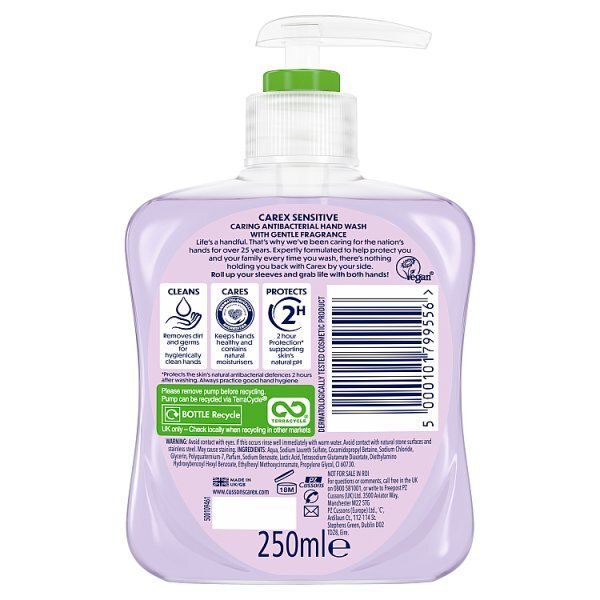 Carex Complete Sensitive Hand Wash 250ml