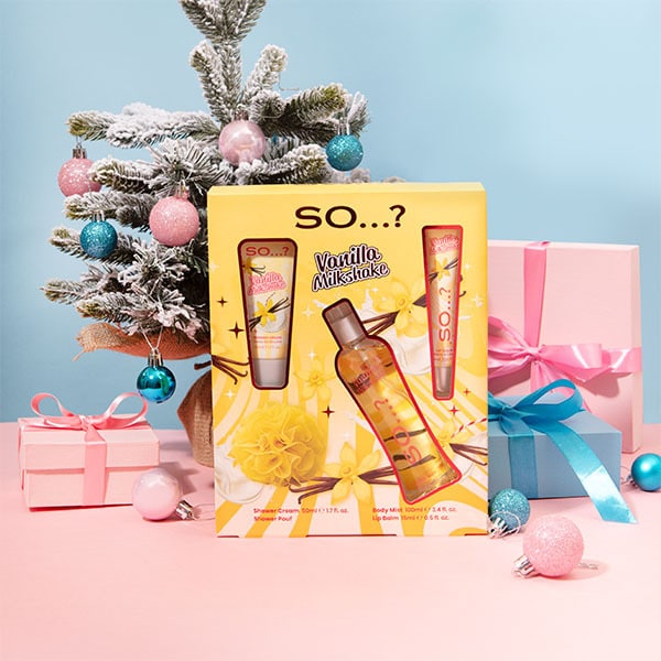 So...? Pamper Me Set - Vanilla Milkshake