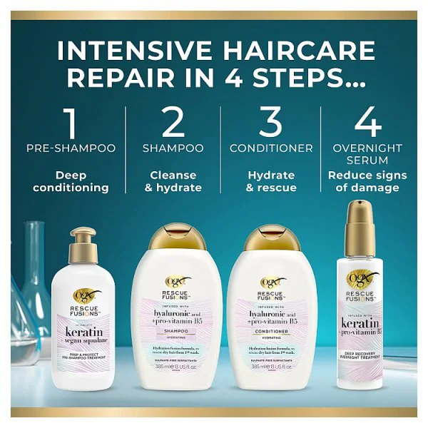 ogx Rescue Fusions Protect Pre-Shampoo Treatment, 250ml