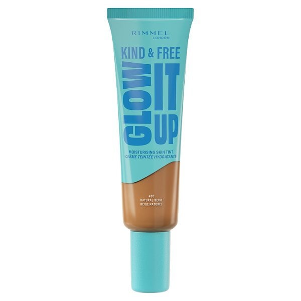 Rimmel Kind & Free Glow It Up Hydrating  Skin Tint 400 Natural Beige