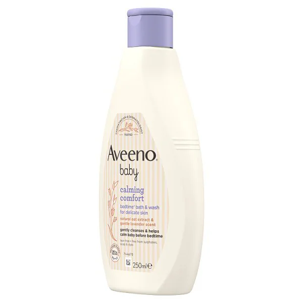 Aveeno Baby Calming Comfort Bedtime Bath & Wash 250Ml