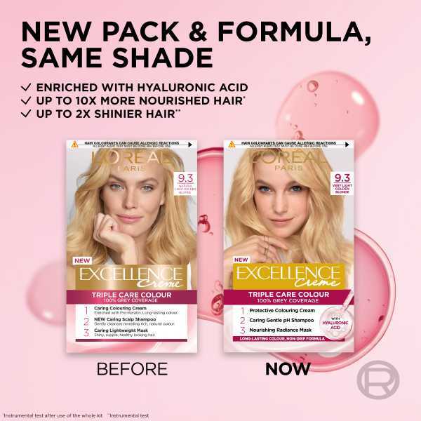 L'Oréal Excellence Crème 9.3 Very Light Golden Blonde