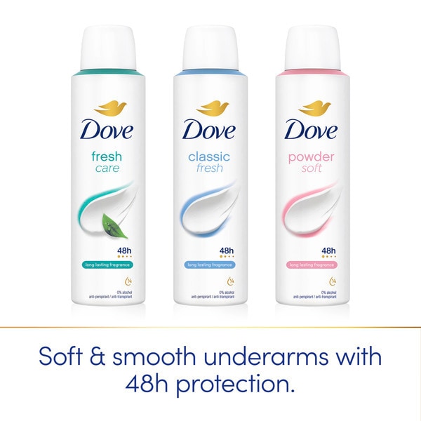 Dove Fresh Care Anti-Perspirant Deodorant Aerosol 200 ml