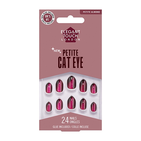 Elegant Touch Petite Gel Finish - Crimson Sparkle