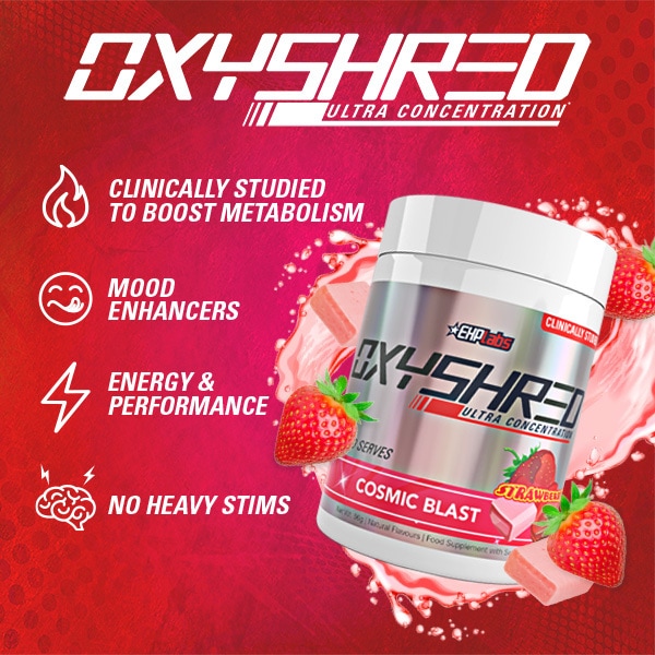 EHPlabs OxyShred Cosmic Blast 20 Serve