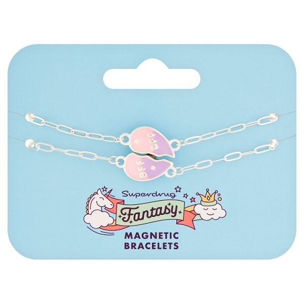Fantasy BFF Magnet Heart Bracelet x2