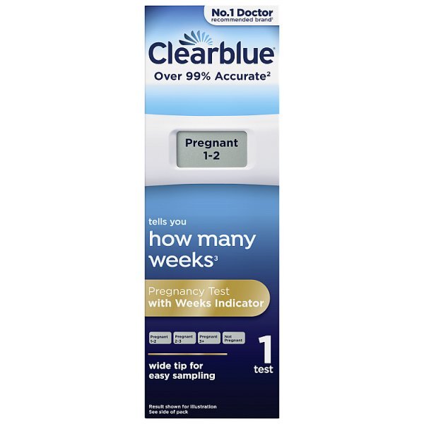 Clearblue Digital Weeks Indicator Pregnancy Test - 1 Test