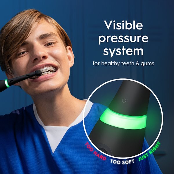 Oral-B iO6 Black Lava Electric Toothbrush + Travel Case
