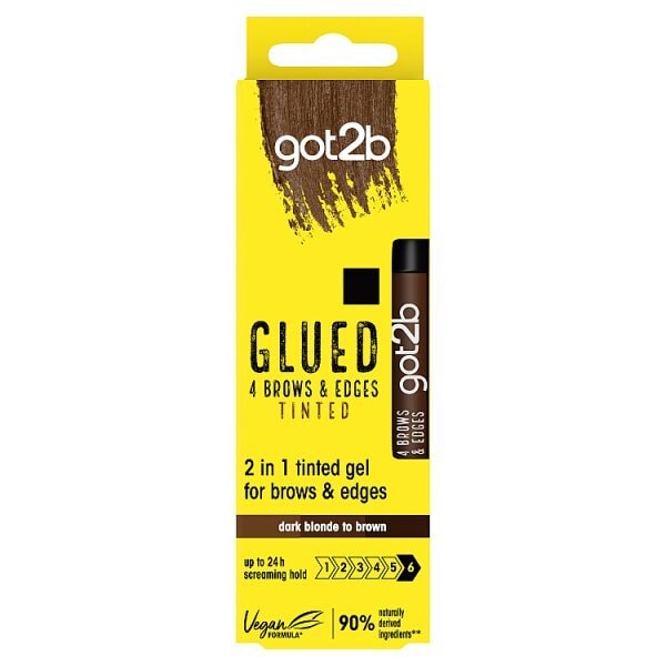 got2b Glued Brows & Edges Tint Dark Blonde to Brown 16ml