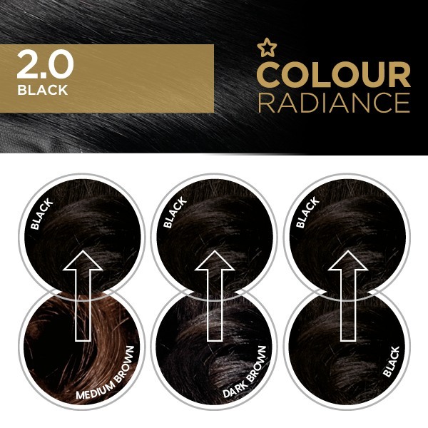 Superdrug Colour Radiance Black 2/0