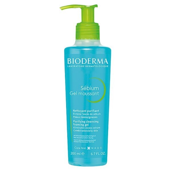 Bioderma Sébium Purifying Foaming Gel  Acne-Prone Skin 200Ml
