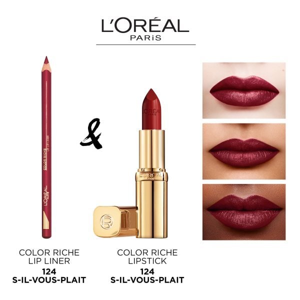 LOréal Color Riche Red Lip Liner Couture 124 S'il Vous Plait
