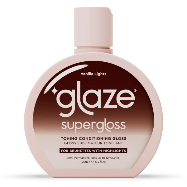 Glaze Supergloss Toning Conditioning Gloss Vanilla Lights 190ml