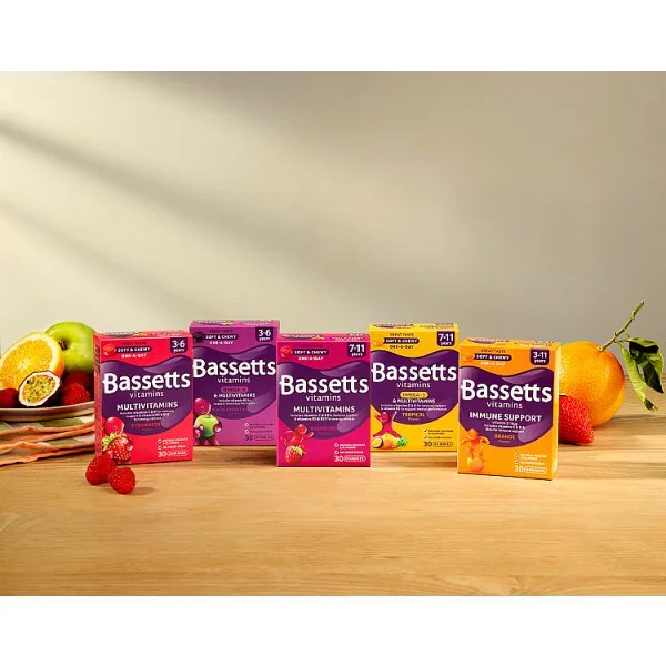 Bassetts Vitamins 7-11 Multivitamins + Omega 3 Pastilles 30s